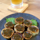 【白ナス】初めて料理した夏野菜！大葉味噌でビールが進む！