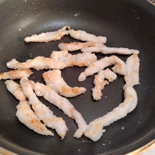 揚げ焼きをする