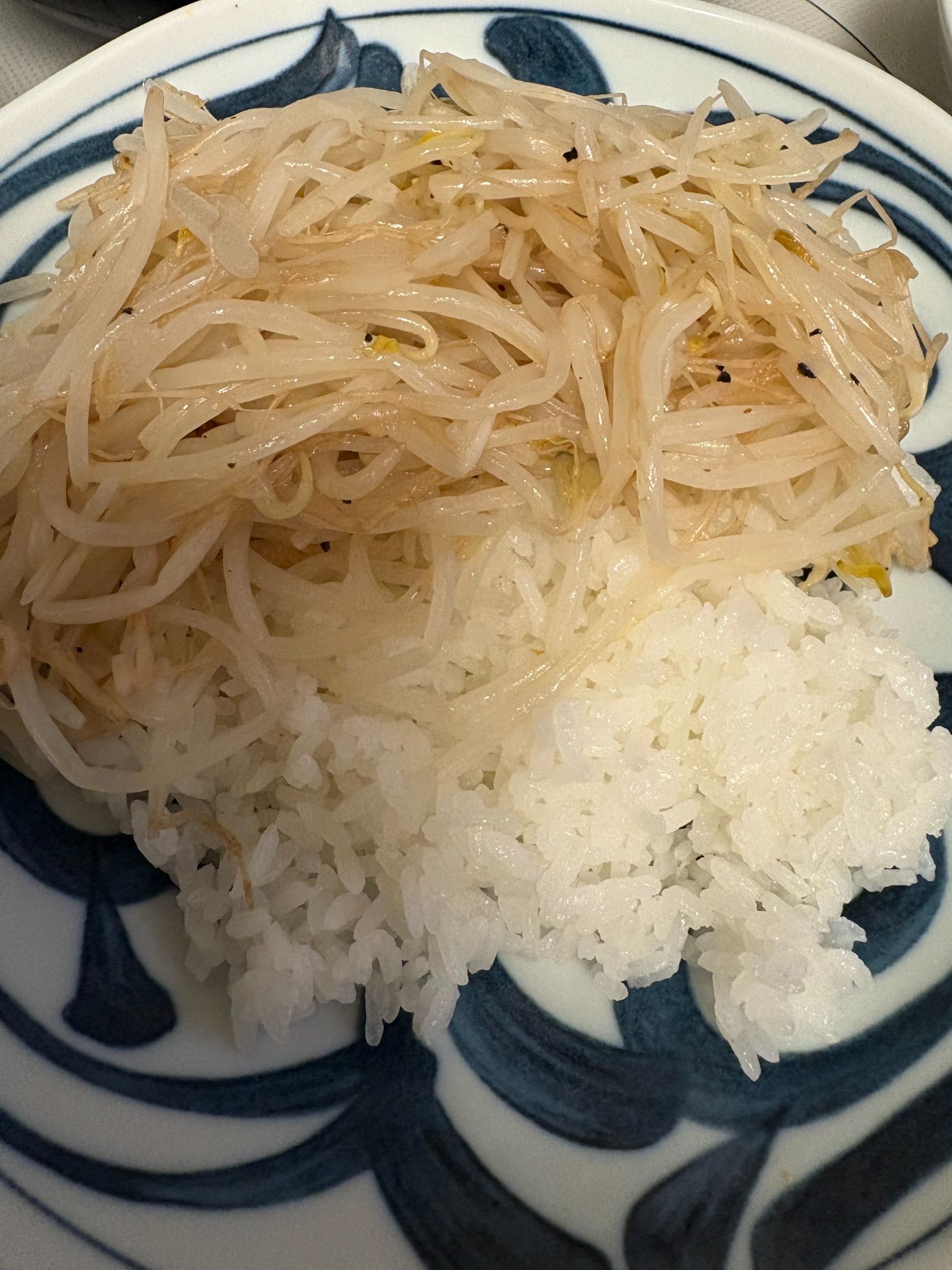 白米に対してほとんどモヤシが美味しいです！