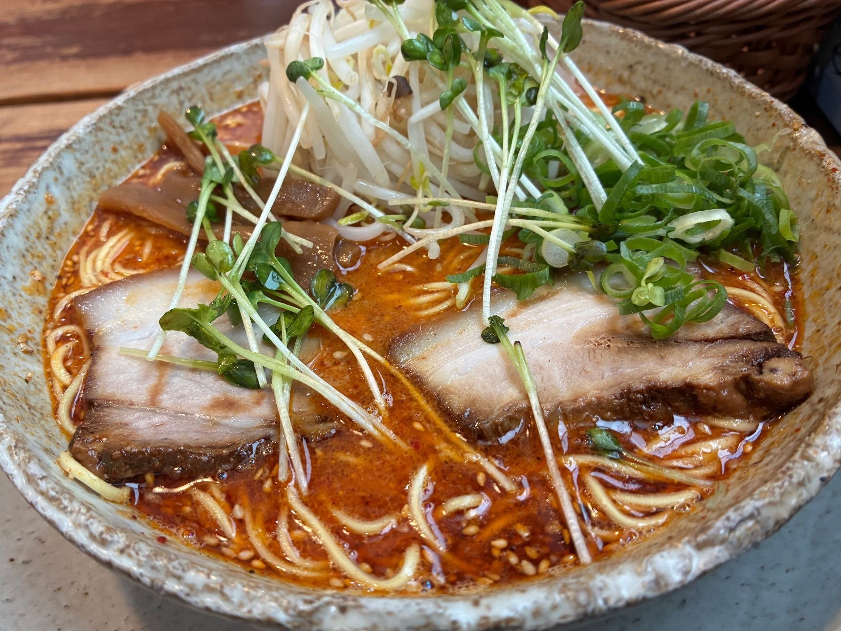 着丼…