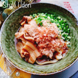 背徳感マシマシな二郎うどん