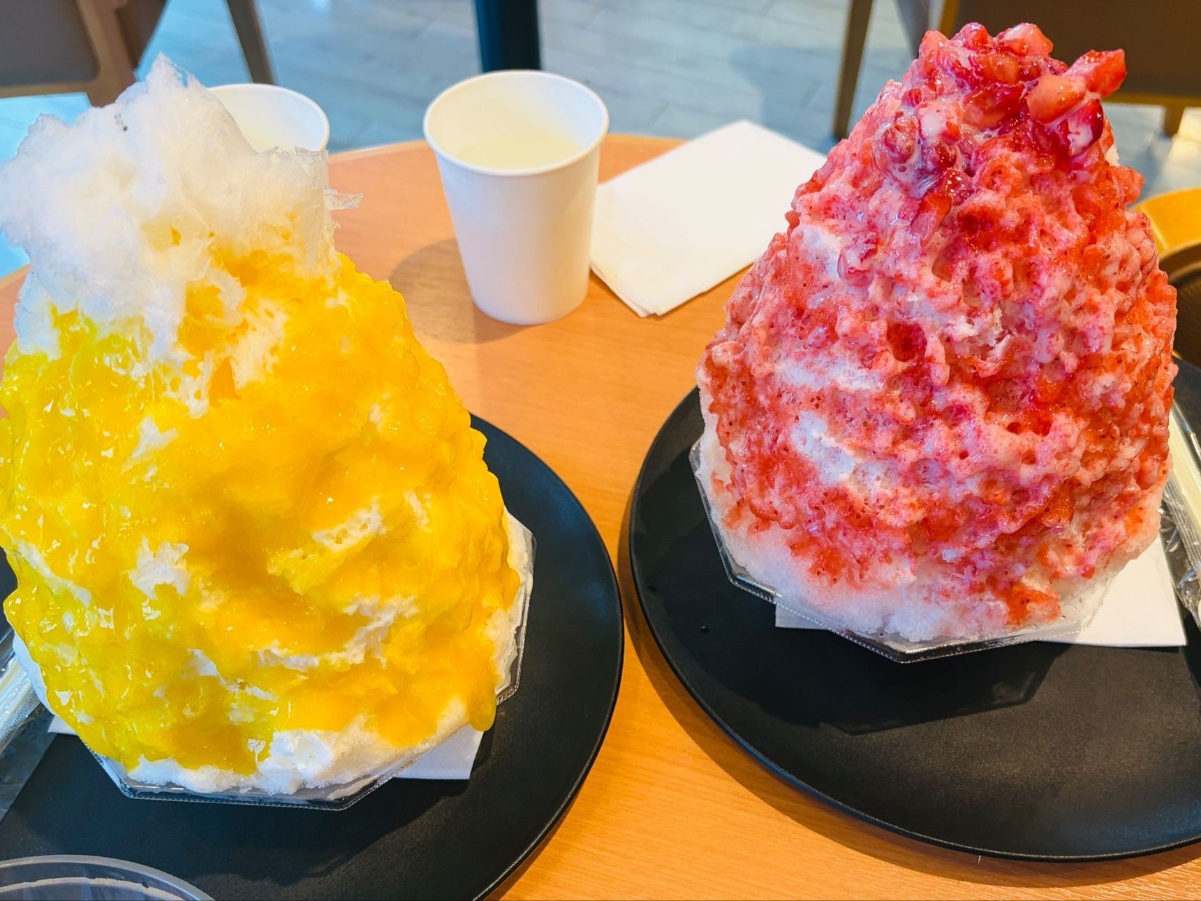暑い日の幸せな時間！ふわふわかき氷がたまらない〜