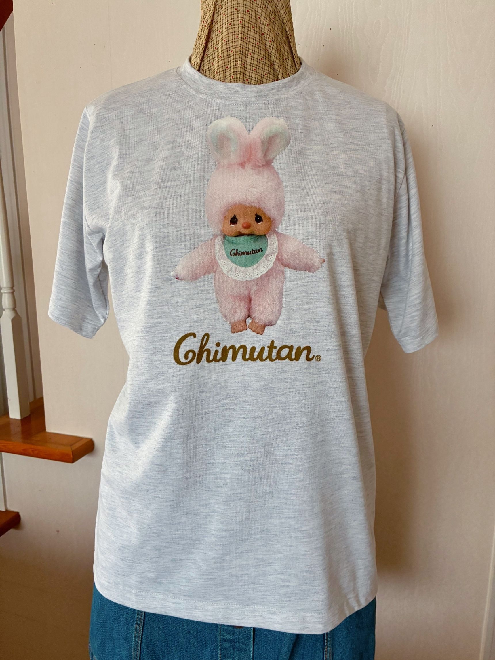 可愛い発見「モンチッチ」のお友達「チムたん」Tシャツ