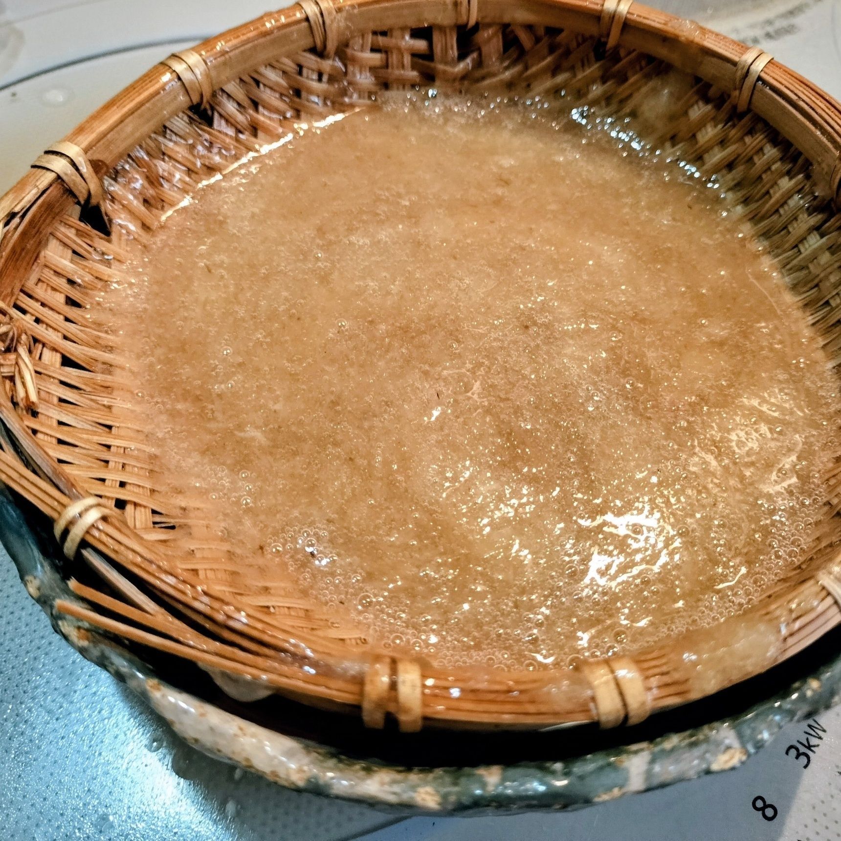 天草ところてんの「かす」捨てないで！海鮮風味を染み込ませて一品！