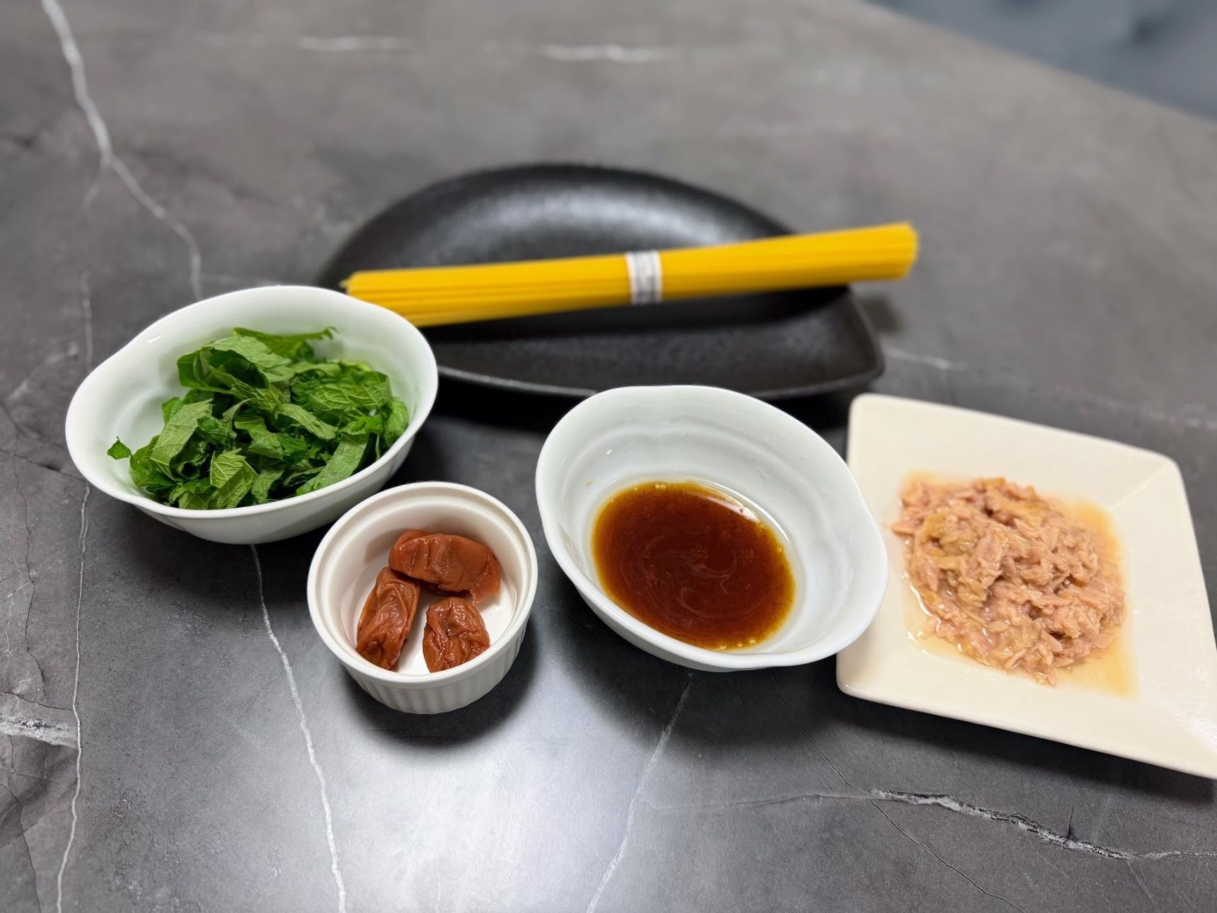「ツナと梅の和風パスタ」を作ってみた！