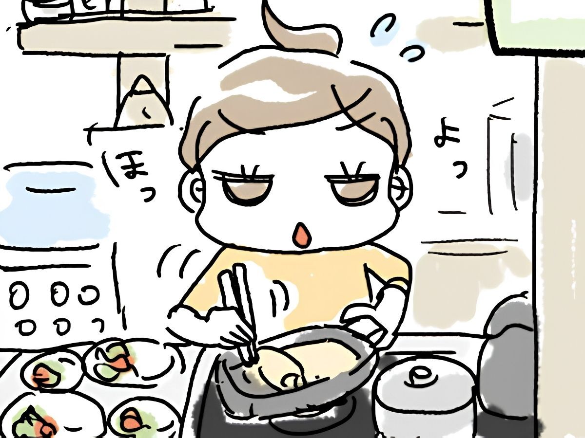 家族4人、朝が忙しすぎる！アラフィフ母の〈限界生活〉のリアル。【家族で挑戦マンガ 科学的に証明された「時間術」 #1】