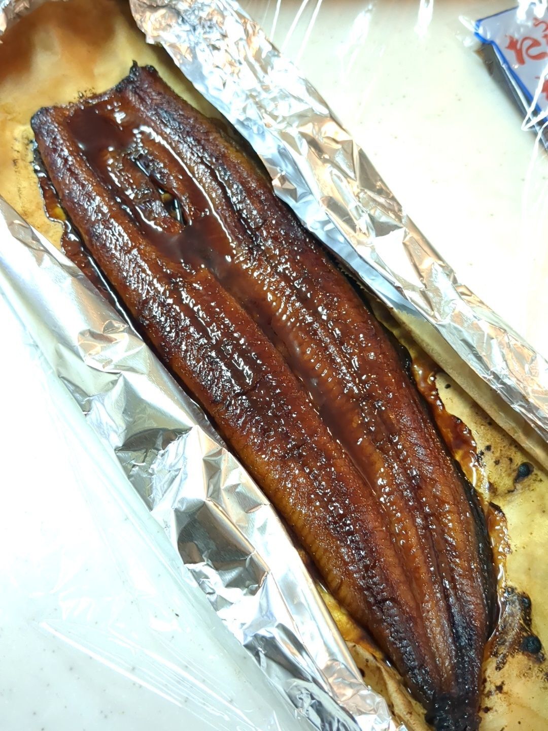 うなぎの蒲焼きを温めます！