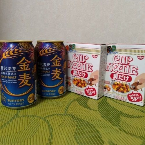 ええっ！金麦ビールにこんなおつまみがついてる