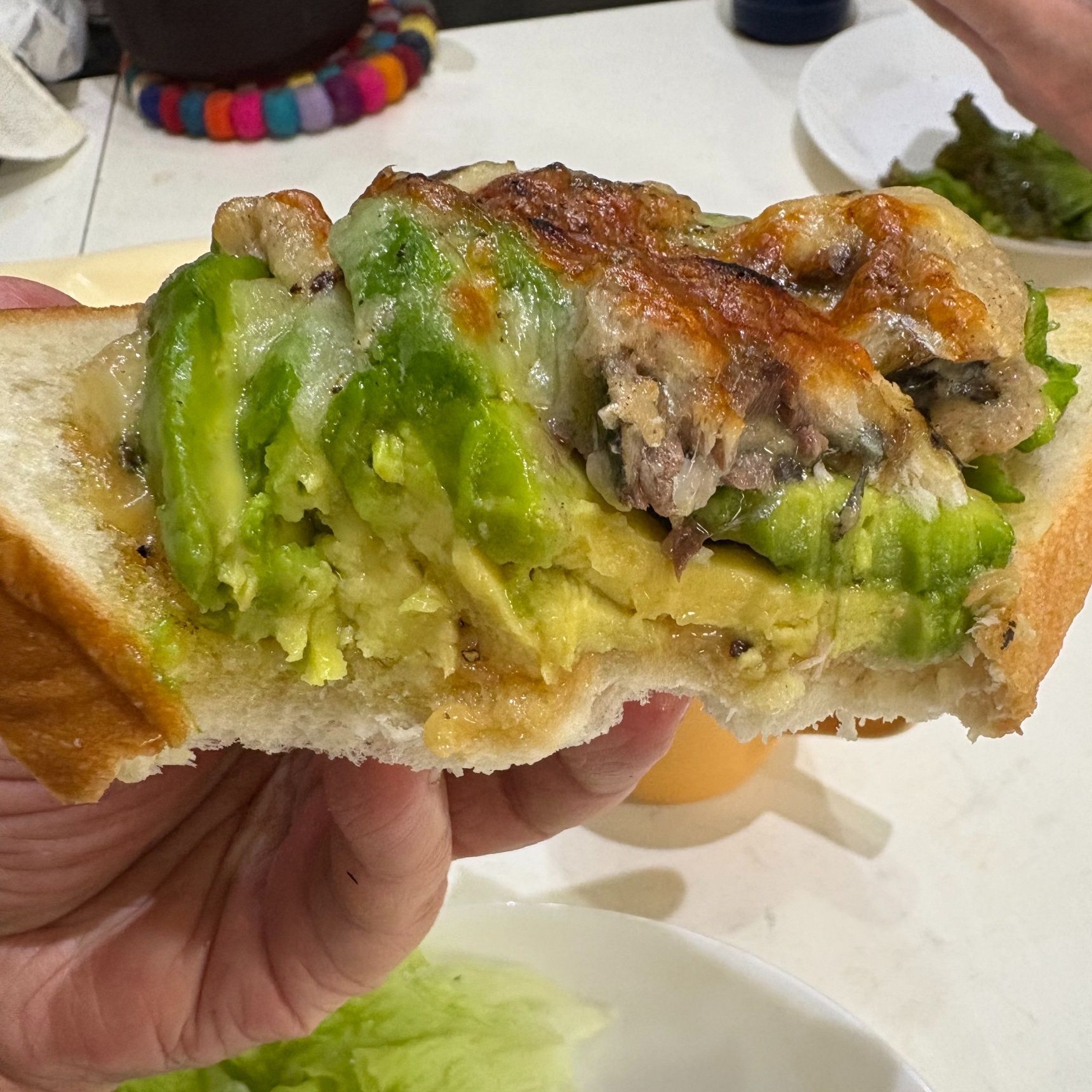 アボカドとオイルサーディン、すごく合います！