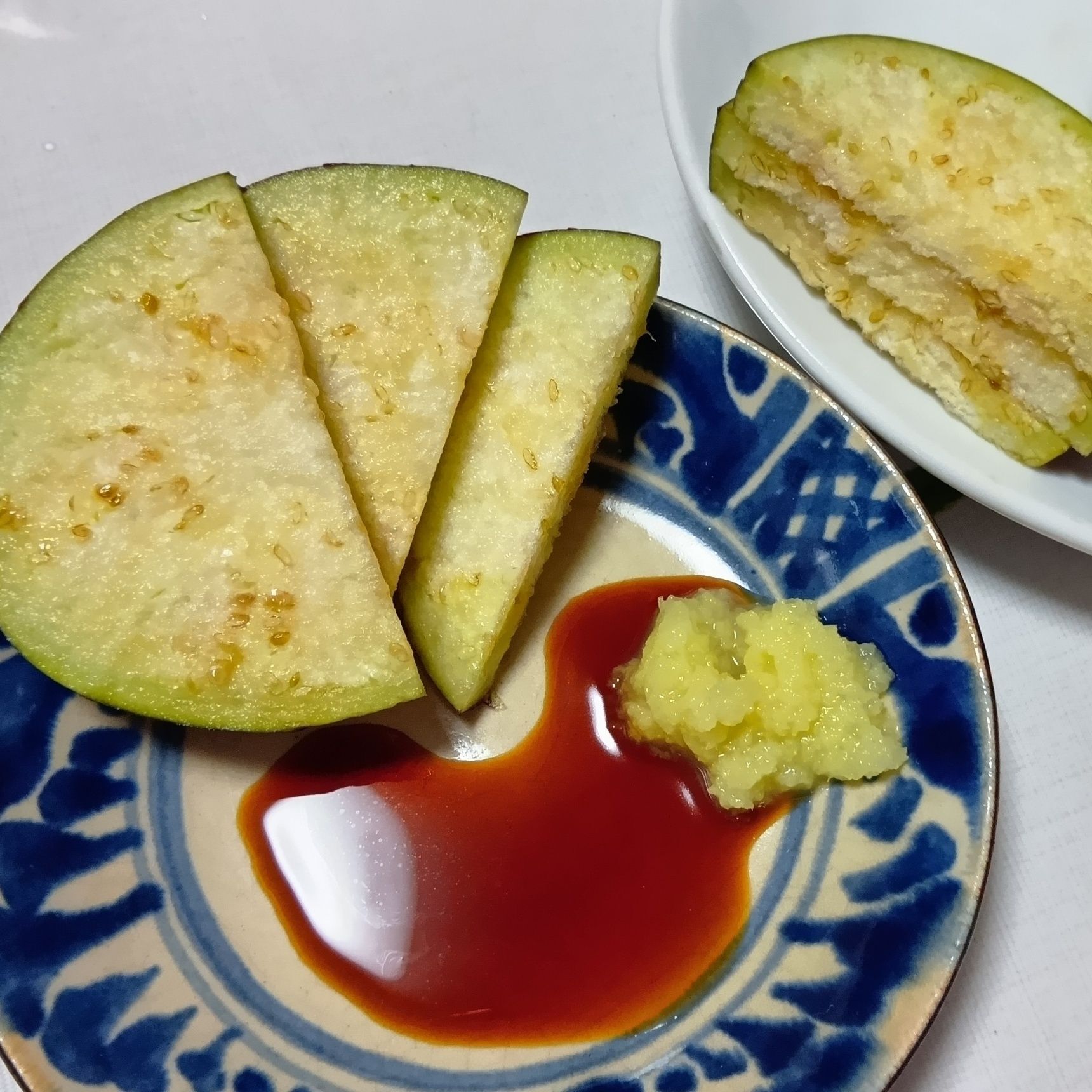 水なすの浅漬けも美味しいのですが、生でそのまま食べるのもありかも！