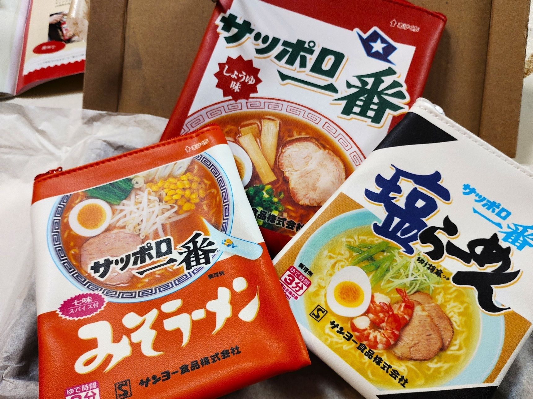 「これラーメンじゃないの！？」細部までキュン！かわいいポーチ3つも！