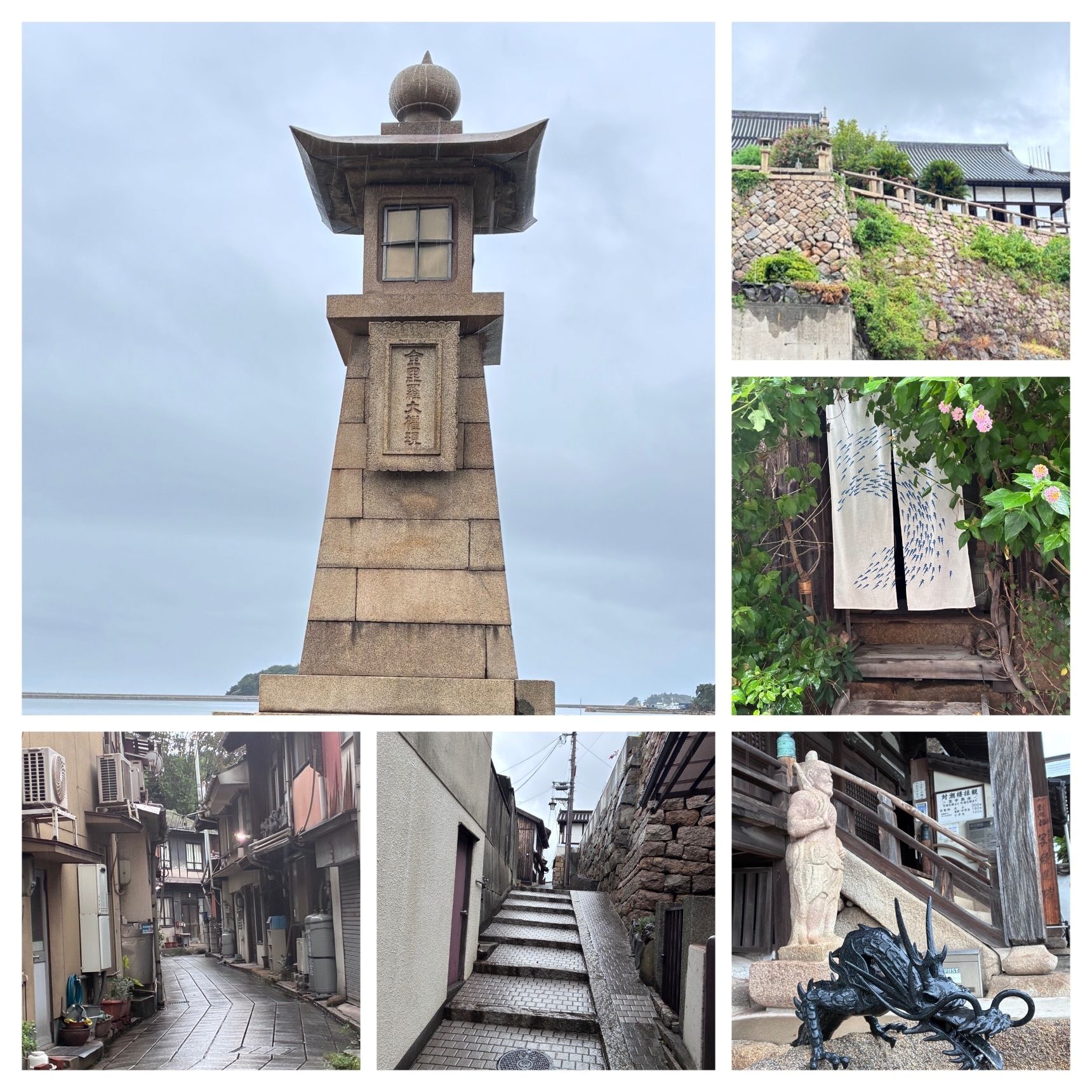 雨の日の鞆の浦散歩⭐︎静かな町に浸る