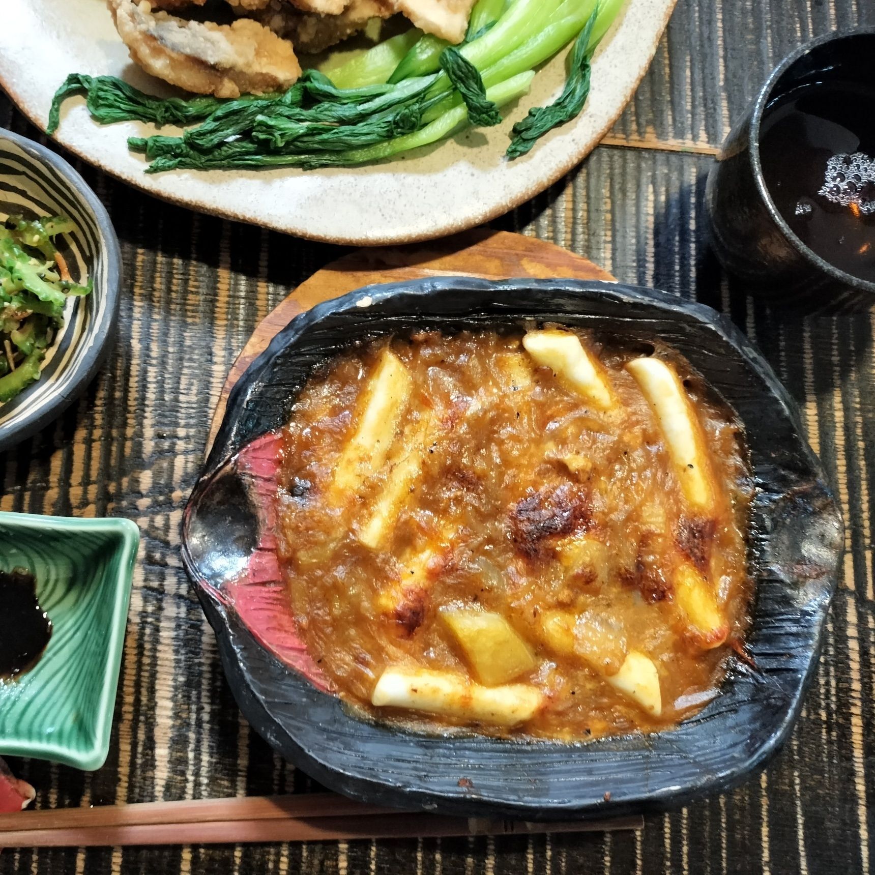 トッポギ餅レシピ！11品目！カレーの残りにひと手間加えて味変！トッポギカレー！