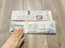 【新聞紙活用】パタパタ折るだけで大変身！捨てる前に試したい「おしゃれミニバッグ」が実用的でかわいすぎ♡