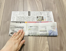 【新聞紙活用】パタパタ折るだけで大変身！捨てる前に試したい「おしゃれミニバッグ」が実用的でかわいすぎ♡