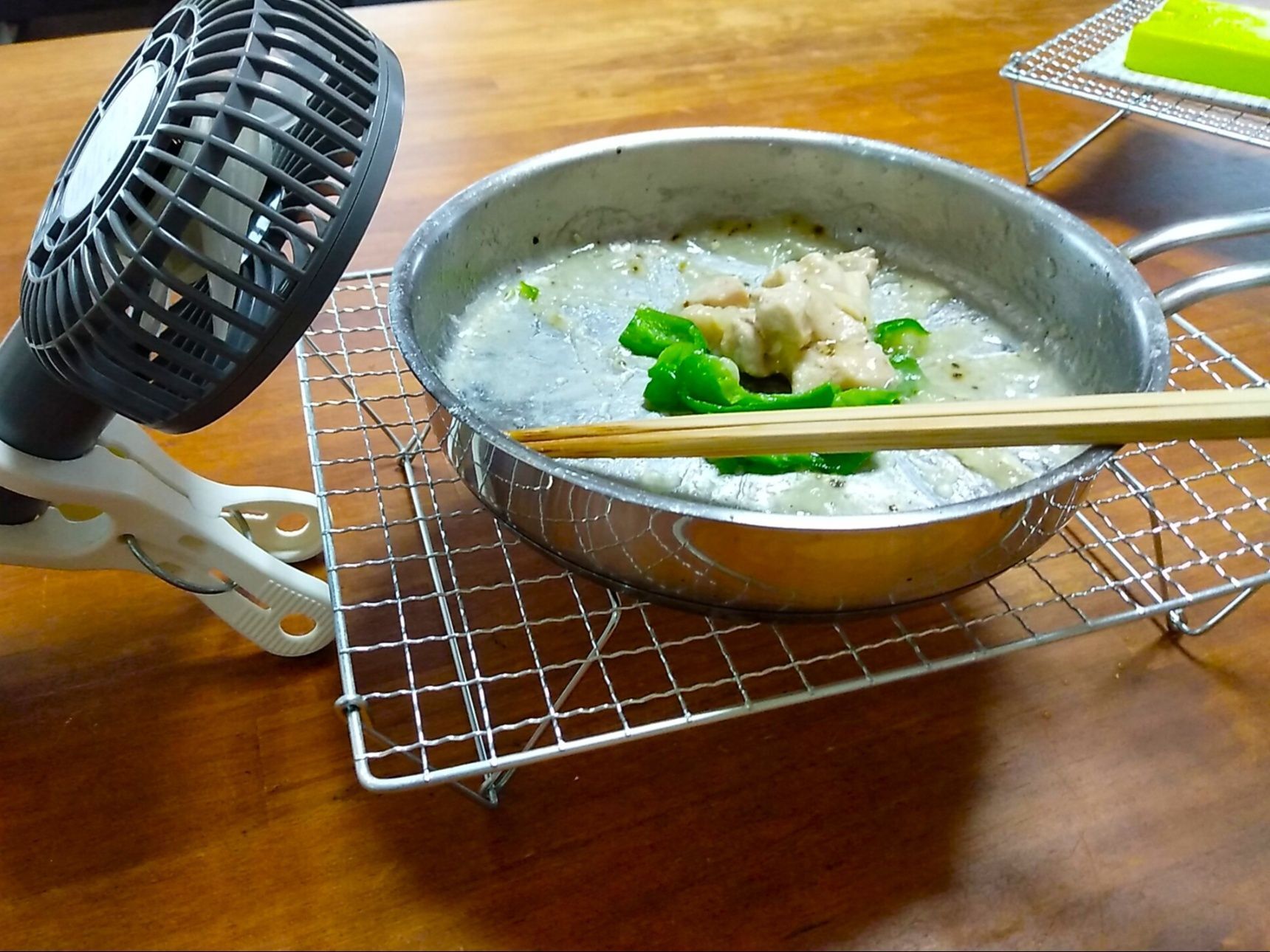 お弁当：なるはやで冷ましたい