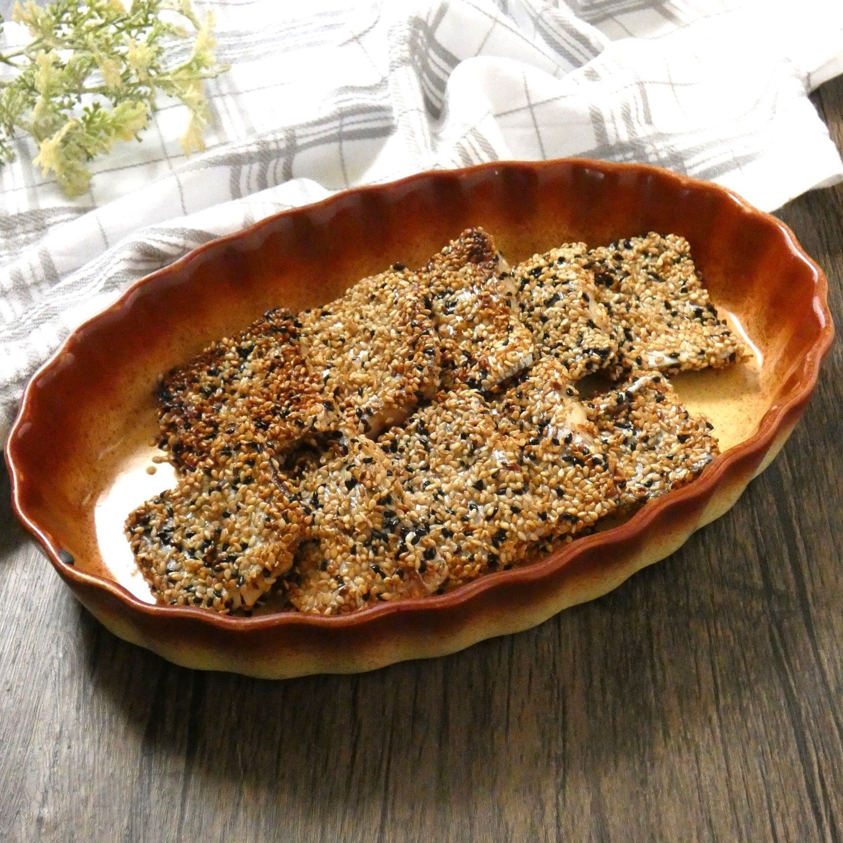 ごはんがモリモリ食べられる！「タチウオのごま衣焼き」