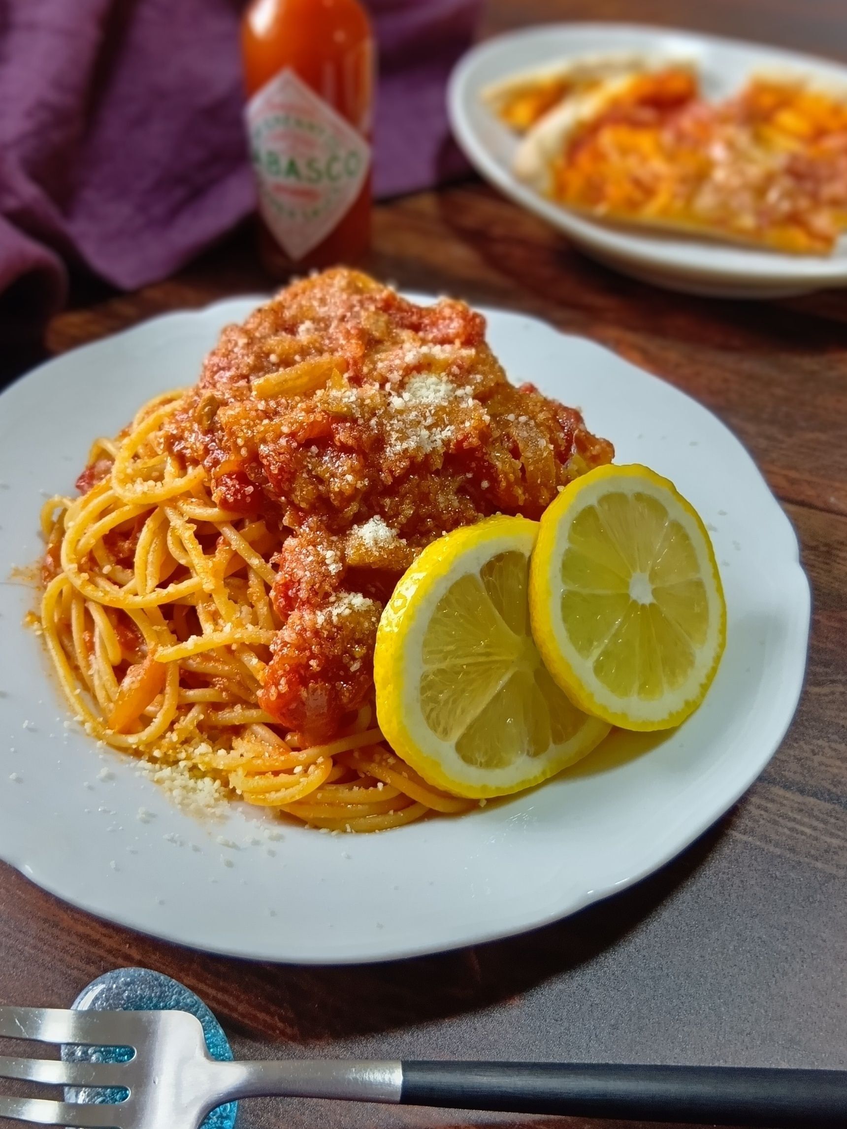 冷凍作り置きトマトソースで！簡単おいしいツナトマトパスタ