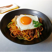 サバ味噌カレーナポリタン