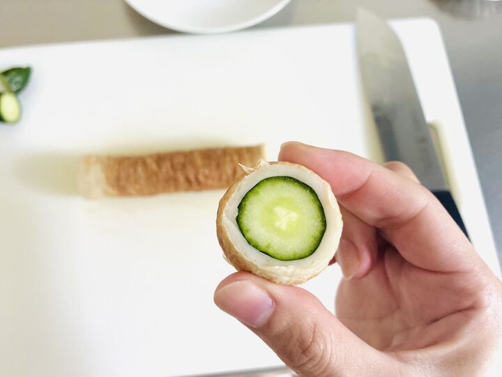 きゅうりを“丸ごと1本”突っ込んだ【ちくきゅう】の作り方「実は、とっても簡単なんです♡」