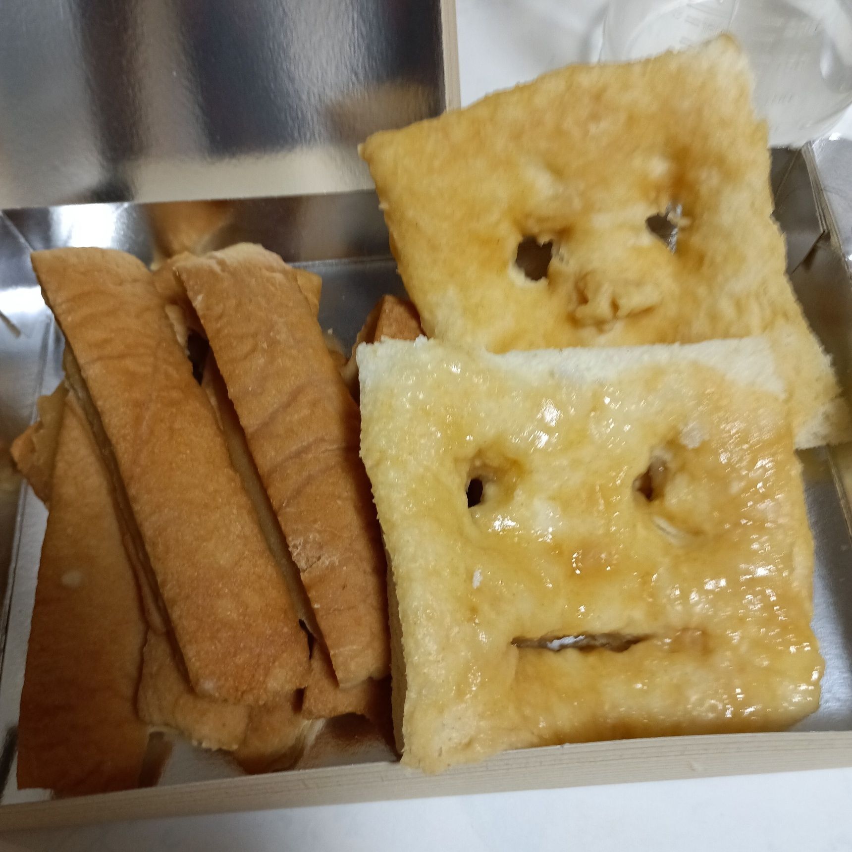 食パンで作るおやつ