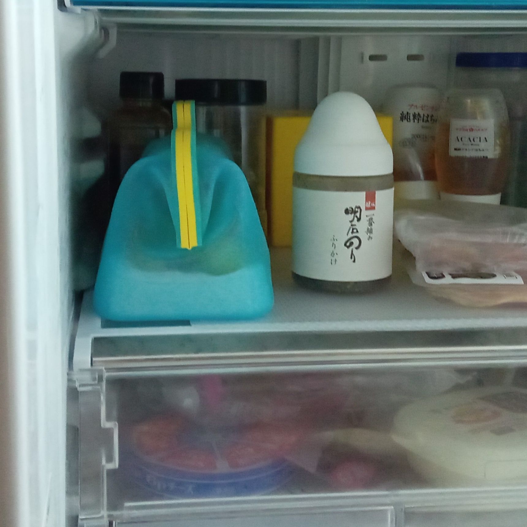 一応、底にキッチンペーパーを敷きました