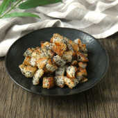 無限に食べられる！「レンコンのにんにくごま塩和え」