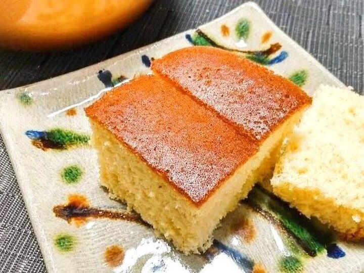 『炊飯器カステラ』の作り方。昔から作り続けているわが家のお宝レシピ♡できたてをぜひ味わって~!