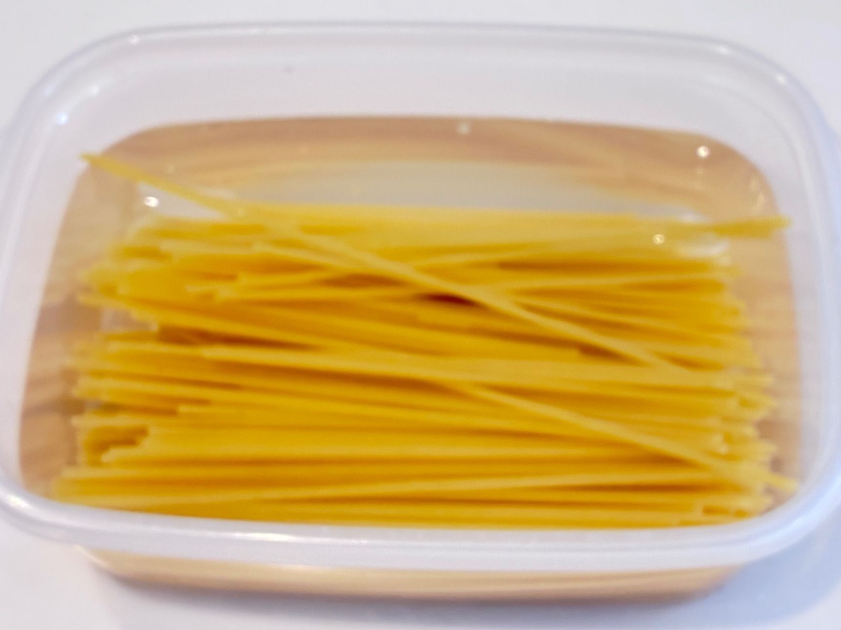 レンジで茹でます