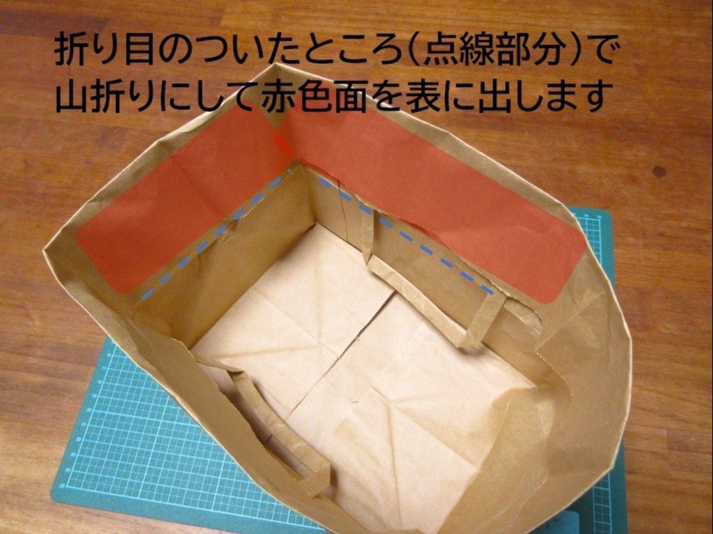SETP3：今度は外側に折り返す