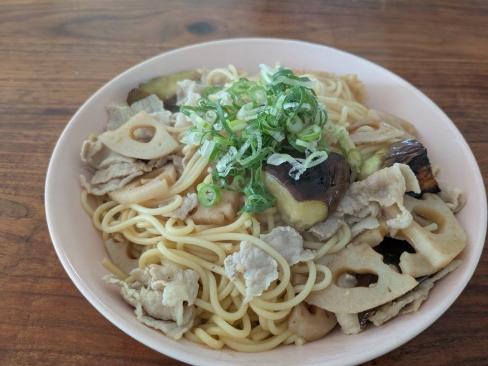 秋の味覚満喫パスタ