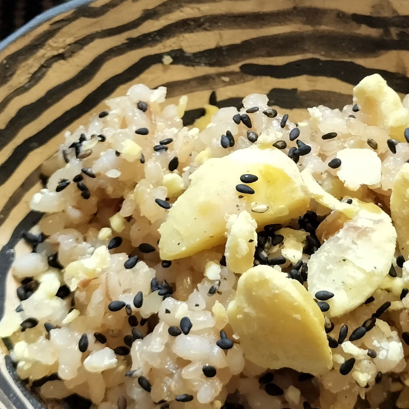 即席！5分！もちもち栗ごはん！ひと味違う、せいろ蒸しのホクホク栗使用！