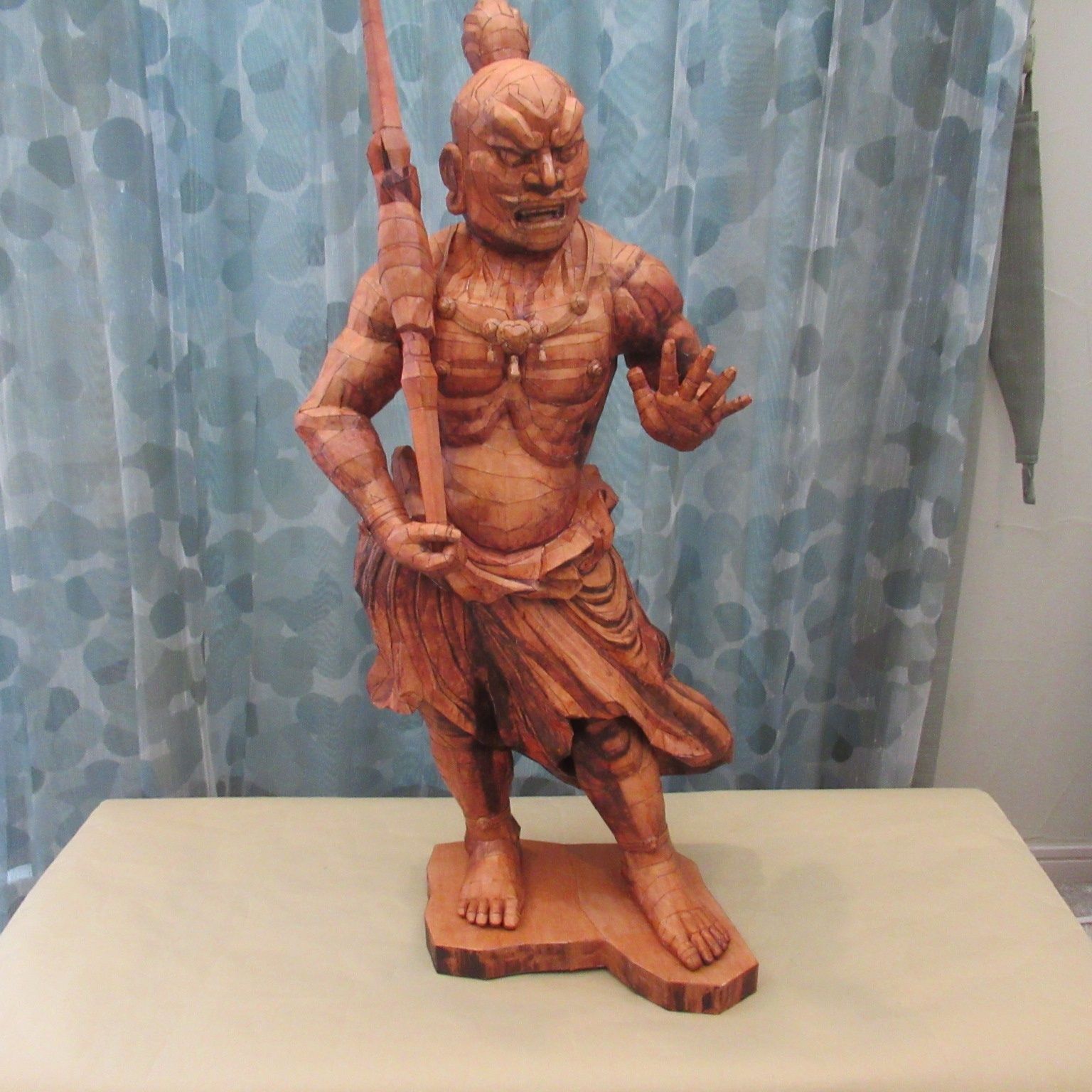 仏像模型（金剛力士像阿形）を作りました