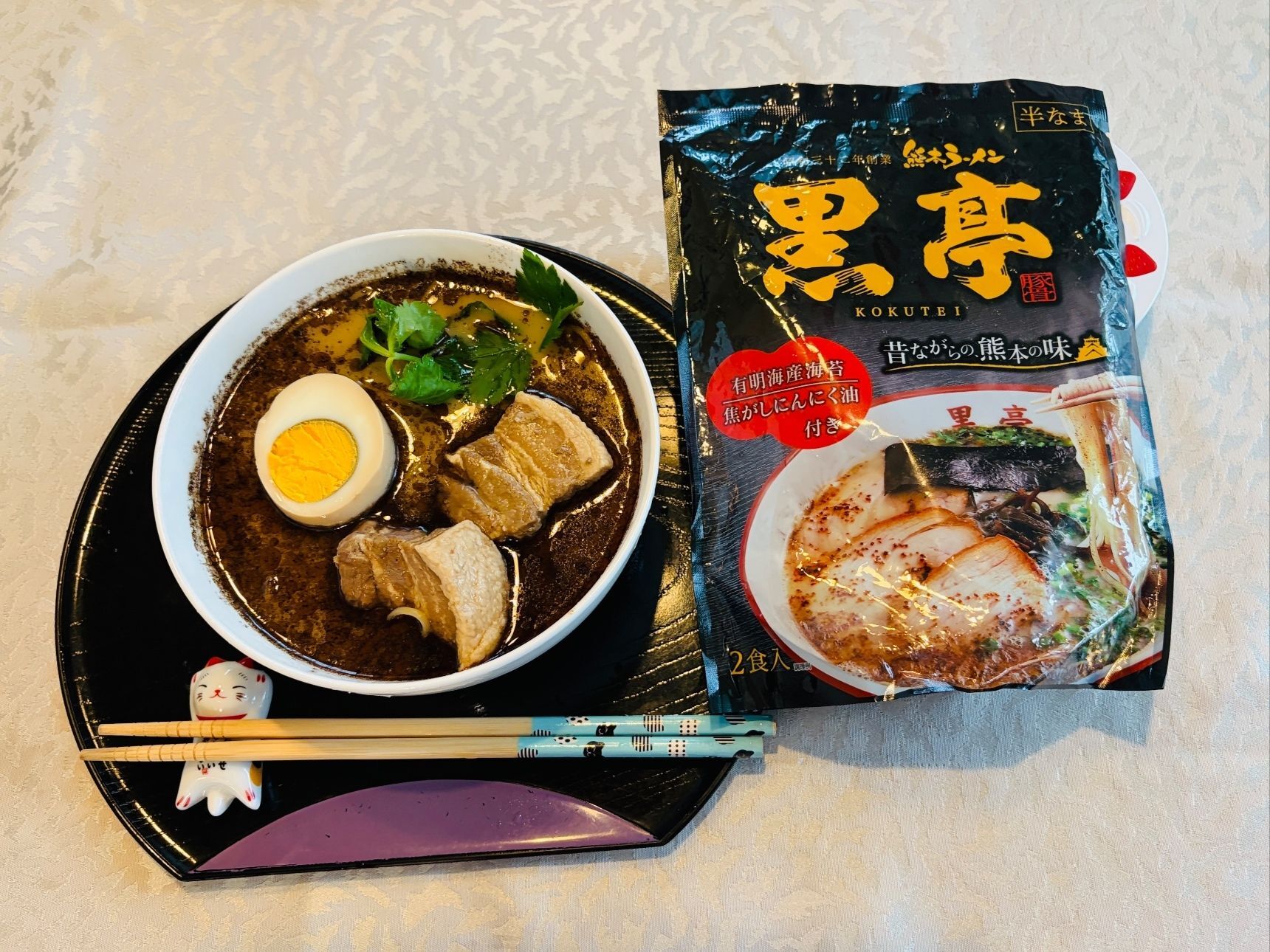 一度食べたら、また食べたくなる熊本ラーメン！