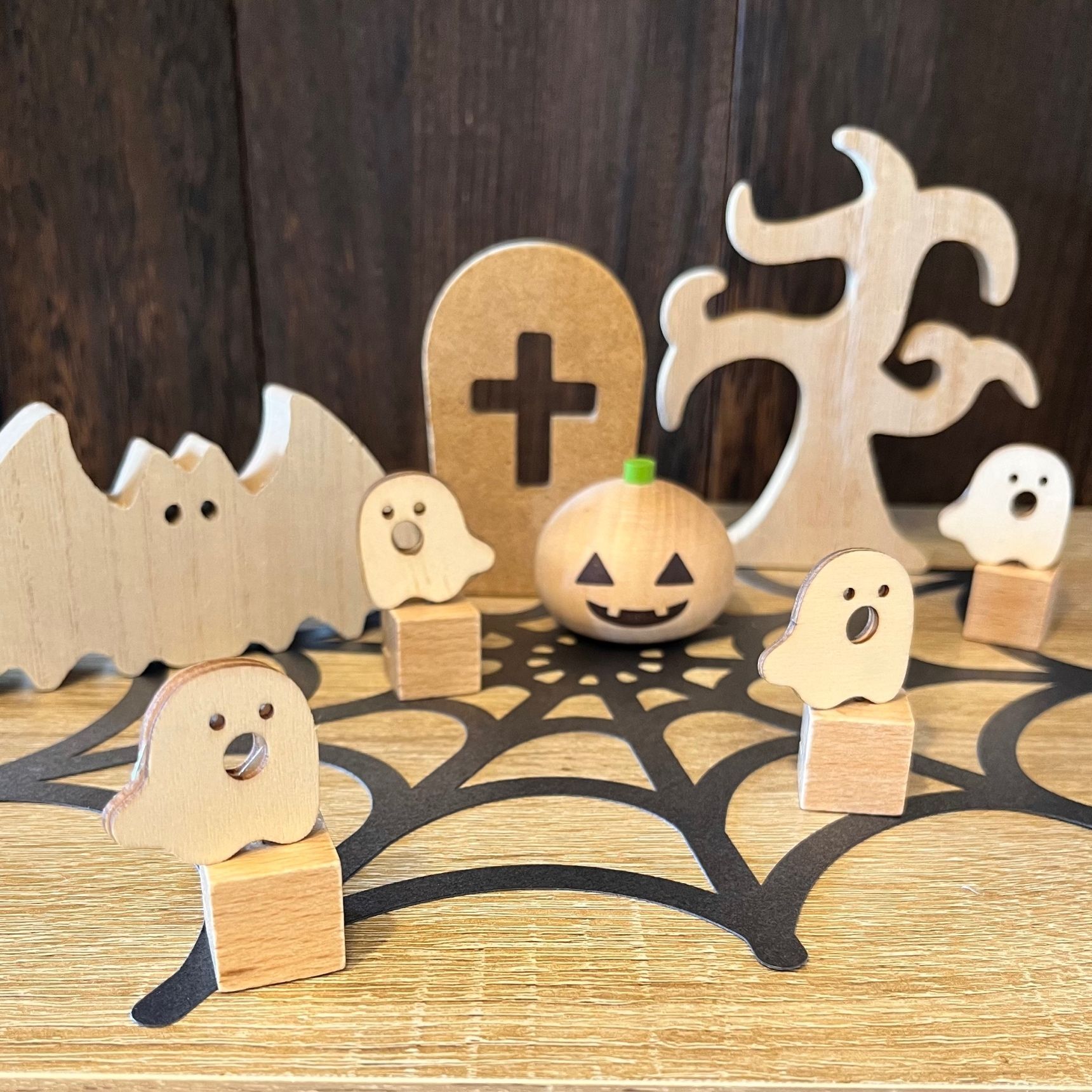 100円雑貨でハロウィン