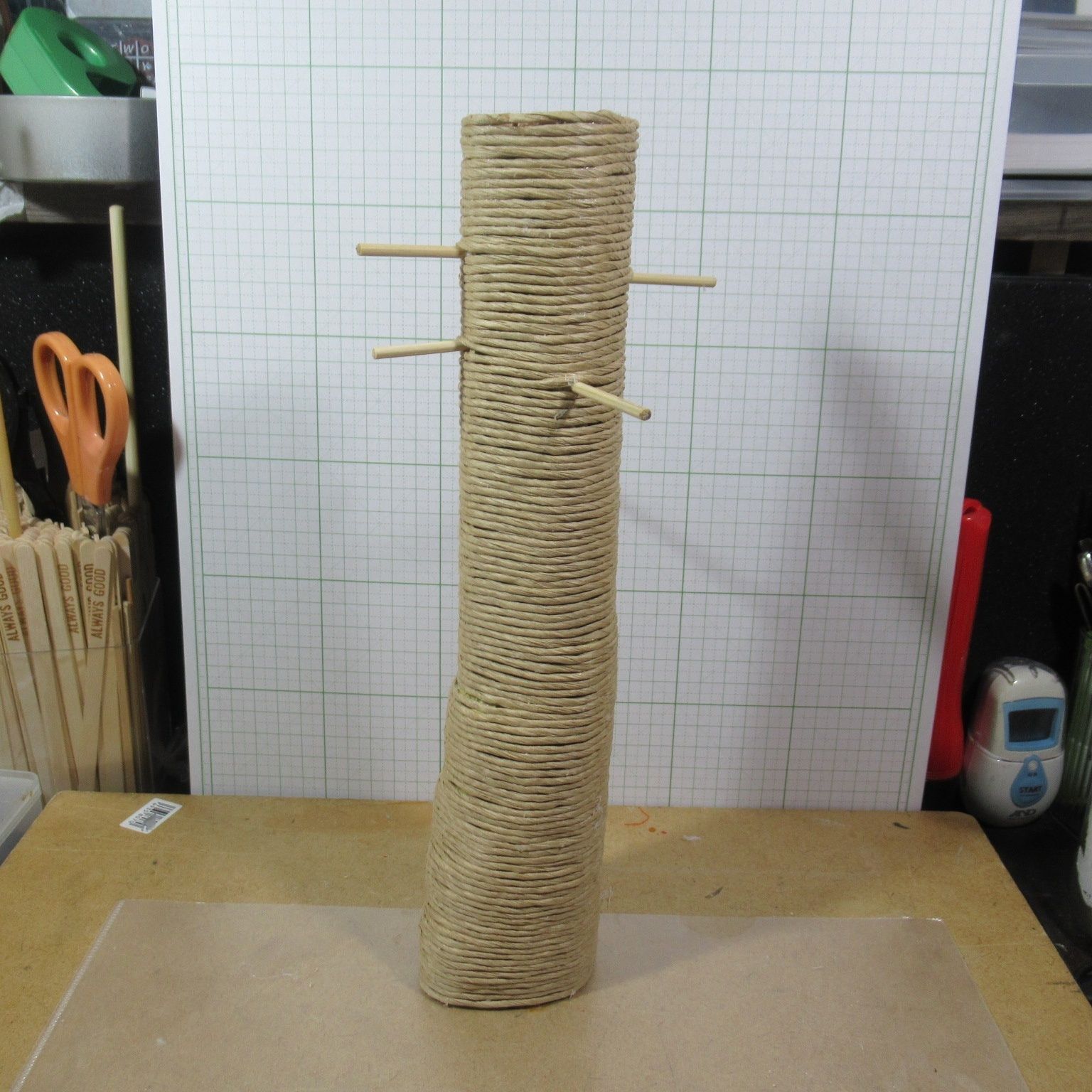 7. 心材の製作完了