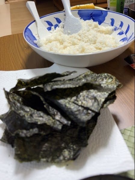 ガスコンロで炙って食べてみた