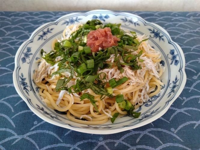 薬味と梅干し