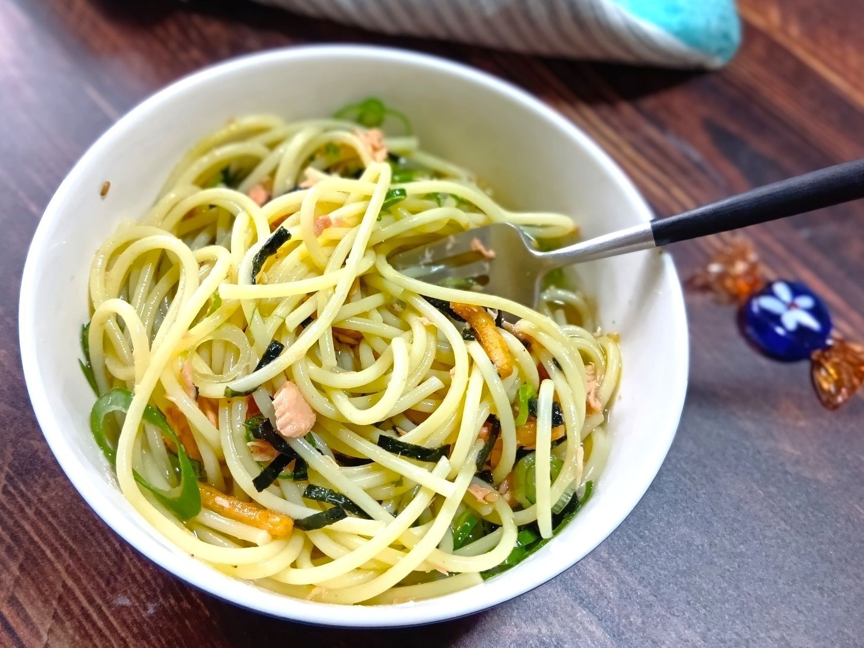お茶漬けの素を使えば、味付けも簡単！