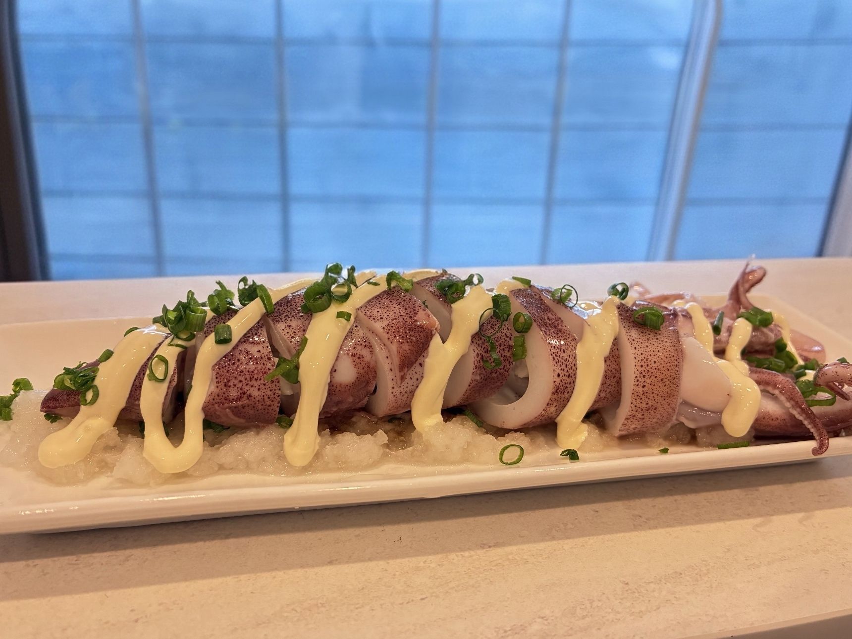【天然魚クエスト】新鮮なイカを大根おろしでいただく！ある意味最高に贅沢な一品