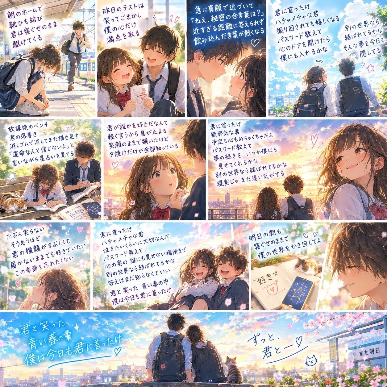 青春っていつまで？AIに聞いてみたら、意外な答えが返ってきた！甘酸っぱい青春の歌『君にくびったけ』！