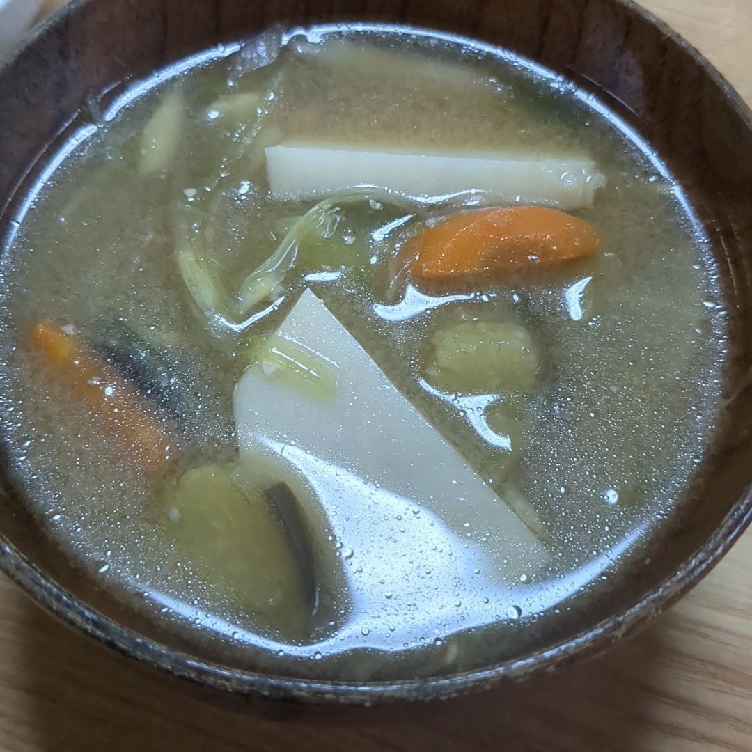 今朝のお味噌汁にも活用！