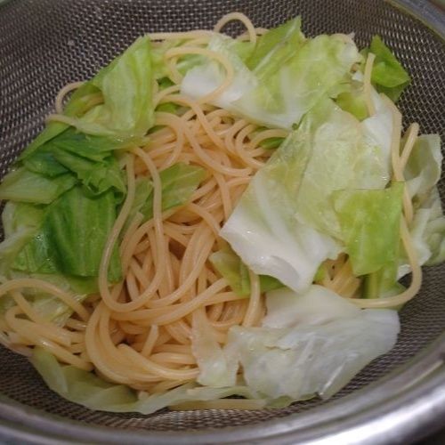 ザルにあげる