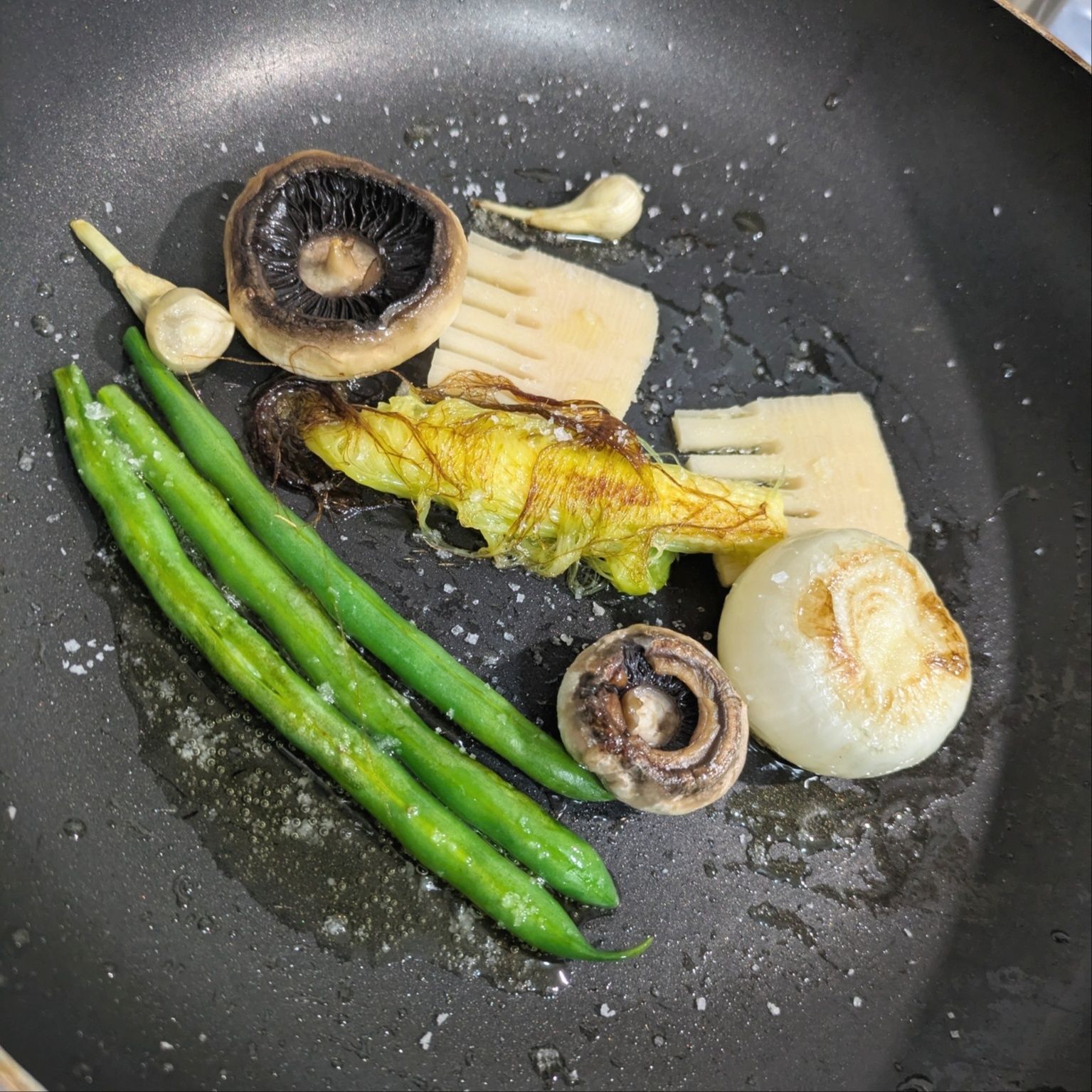2. 野菜をローストする