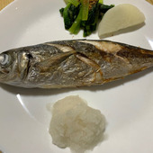 ご近所で天然魚クエスト！　〜ふっくら鯵の塩焼き