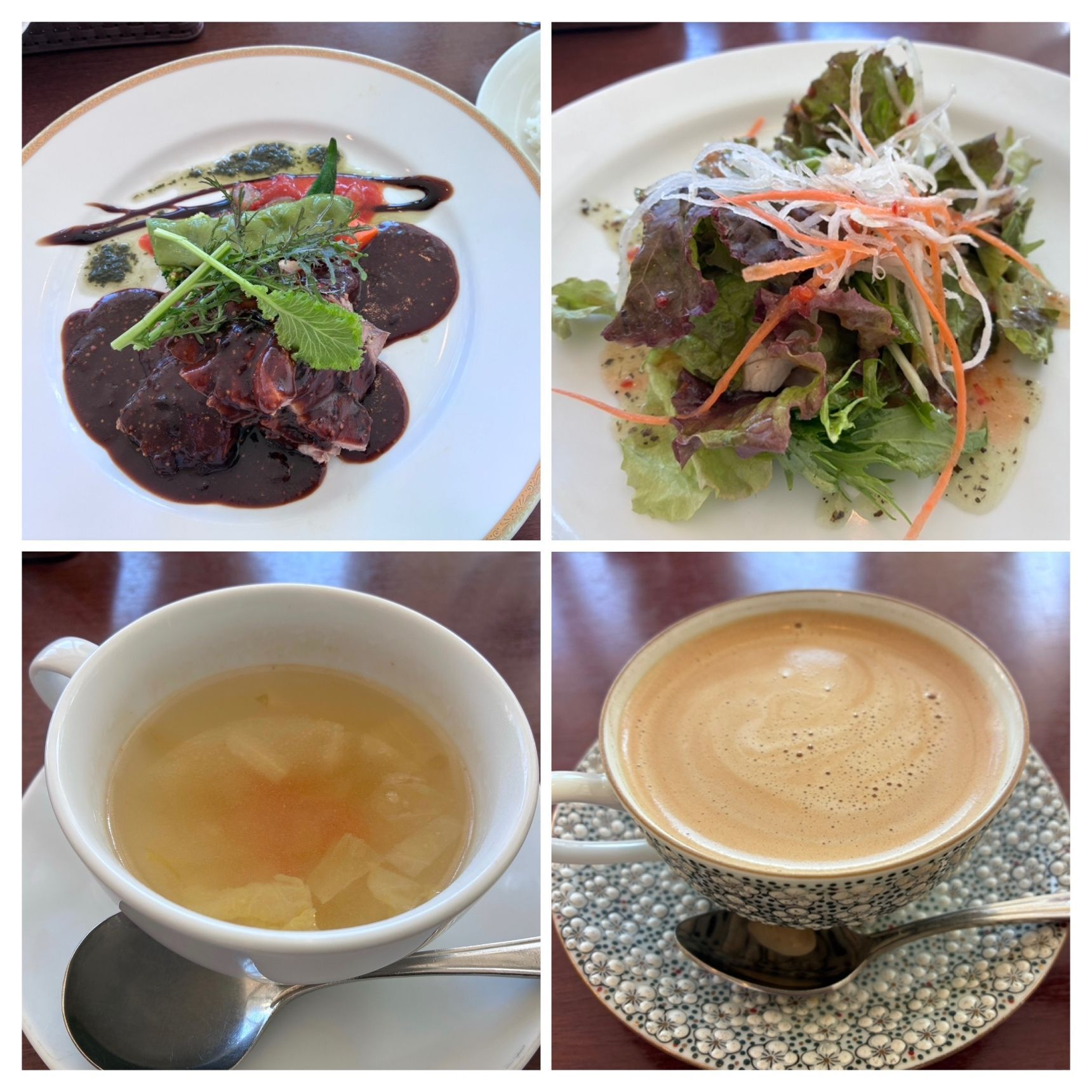ランチは館内のレストランで