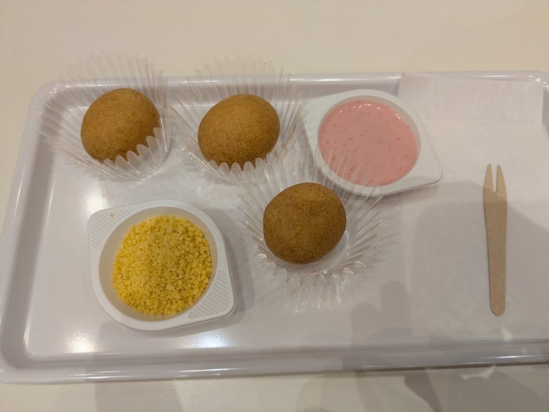 ドーナツとトッピングが、選べます！