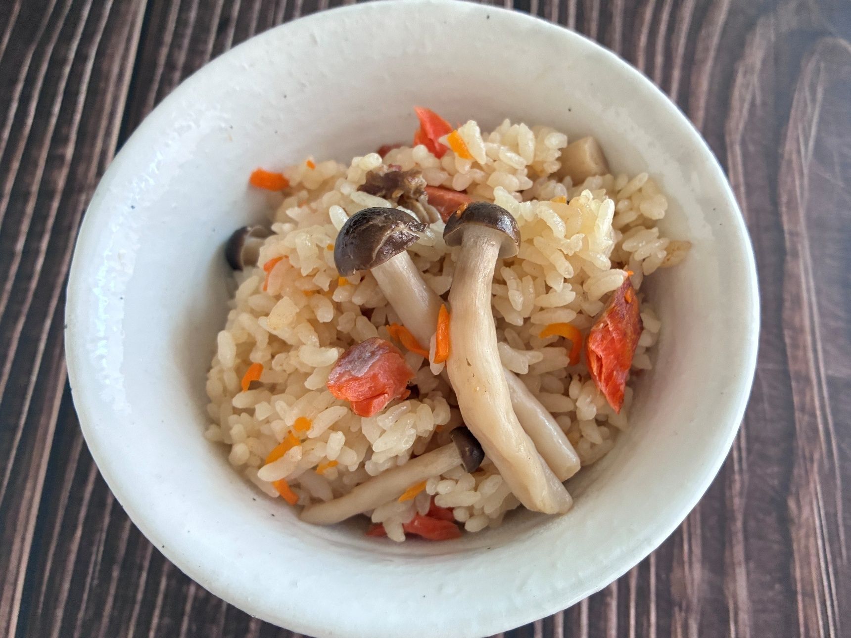 鮭の炊き込みごはん