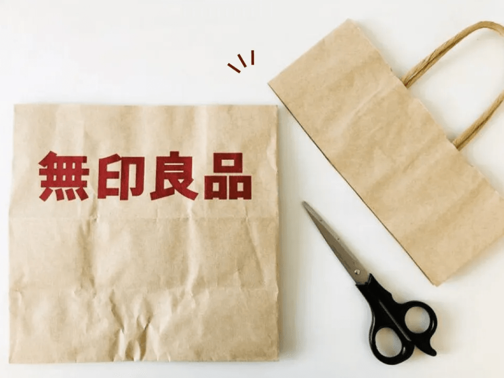 捨てるの待って！『無印良品の紙袋』をリメイク！身近なシーンで役立つ活用アイデア3選