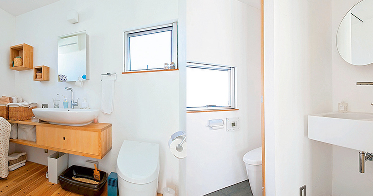 トイレと洗面所のレイアウト 間取りプランニング 設計 方法 暮らしニスタ